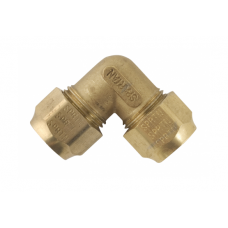 Spartan Male Elbow With Nuts 15mm Brass DR - EM15